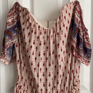 Cotton Candy LA Patterned Romper